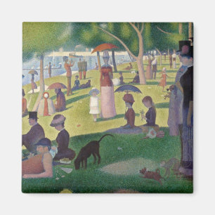 Imã Um domingo à tarde no Jatte grandioso