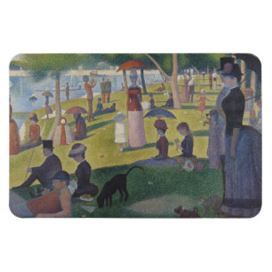 Ímã Um Domingo na La Grande Jatte, Georges Seurat 1884