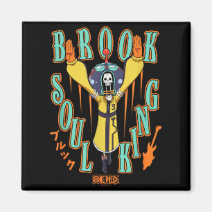 Imã Um Ece Anime Rei da Alma Voadora Brook Ilha Egghea