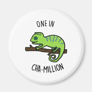 Imã Um Em Cha-Milhão De Chameleon Engraçado