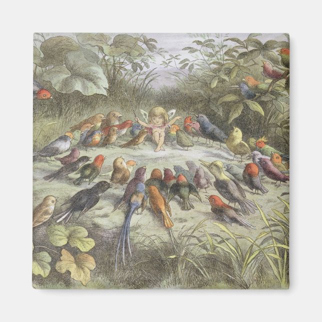 Imã Um ensaio em terra de fadas, ilustração de "Em F (Frente)