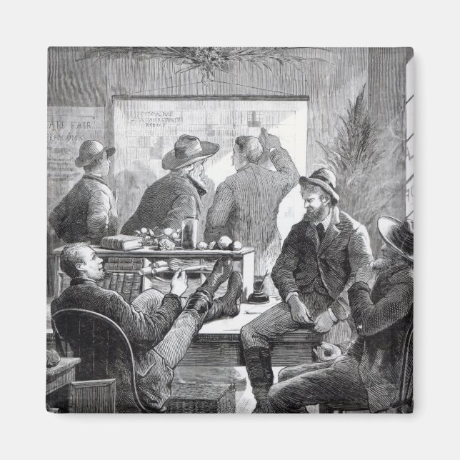 Imã Um Escritório do Kansas Land (Frente)