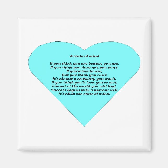 Imã Um Estado de espírito (Frente)