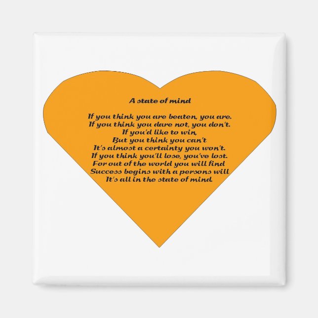 Imã Um Estado de espírito (Frente)