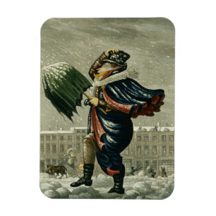 Ímã Um Feliz Natal e um Feliz ano novo em Londres,