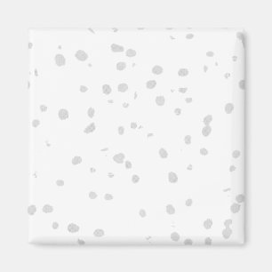 Imã um fundo branco com muitos pontos pequenos