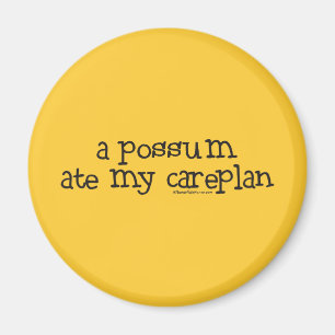 Imã Um gambá comeu meu Careplan