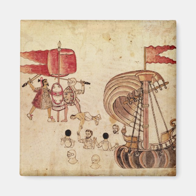 Imã Um guerreiro Tlaxcalan (Frente)