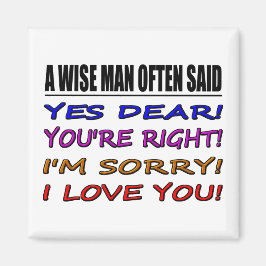 Imã Um Homem Sábio Muitas Vezes Disse Sim Querido... E