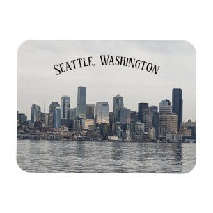 Ímã Um imã que diz Seattle.