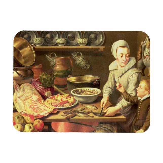 Ímã Um interior de cozinha (Horizontal)