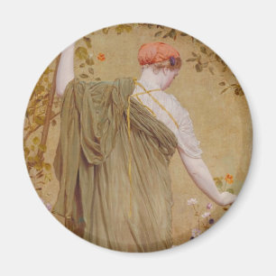 Imã Um Jardim por Albert Joseph Moore, Retrato Antigo