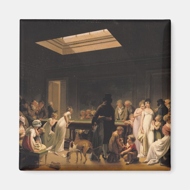 Imã Um Jogo de Bilhares, 1807 (Frente)
