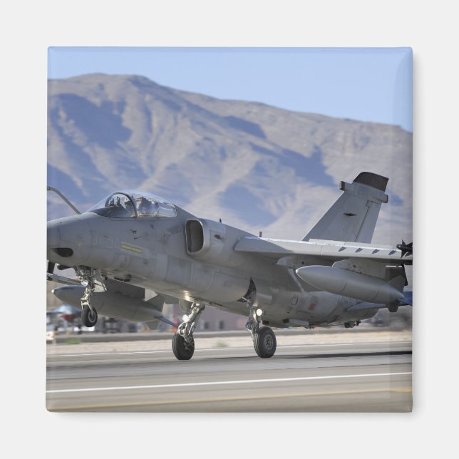 Imã Um lutador da Força Aérea italiana AMX (Frente)