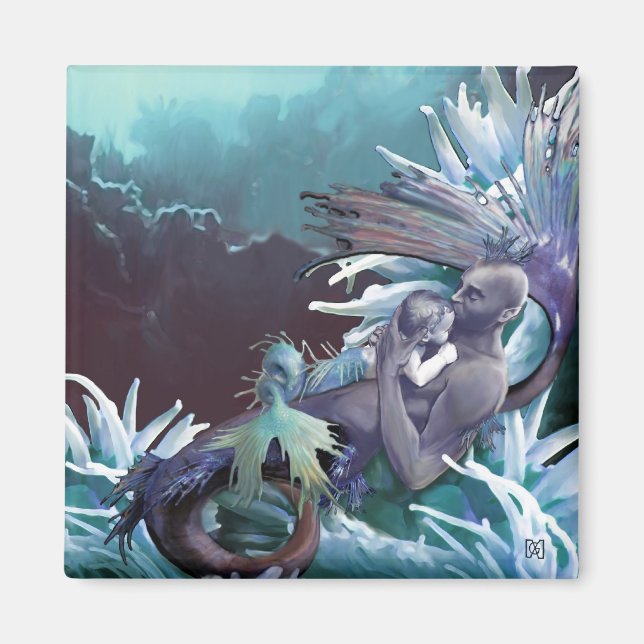 Imã Um Magneto do Amor de Um Pai (Frente)