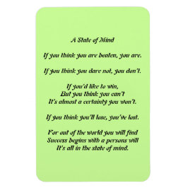 Ímã Um Magneto do Poema da Mente