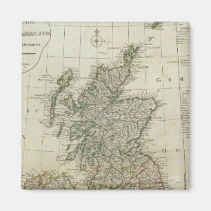 Imã Um mapa completo das Ilhas Britânicas