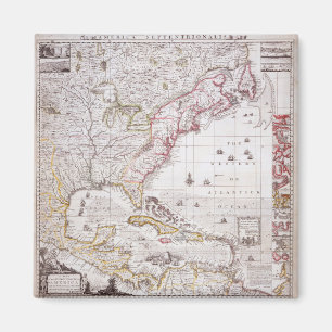 Imã Um mapa do Império Britânico em América