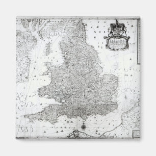 Imã Um mapa novo do reino de Inglaterra
