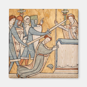 Imã Um Martírio Precoce de São Tomás Becket na Arte