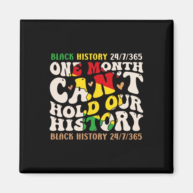Imã Um Mês Não Pode Segurar Nossa História Mês da Hist (Frente)