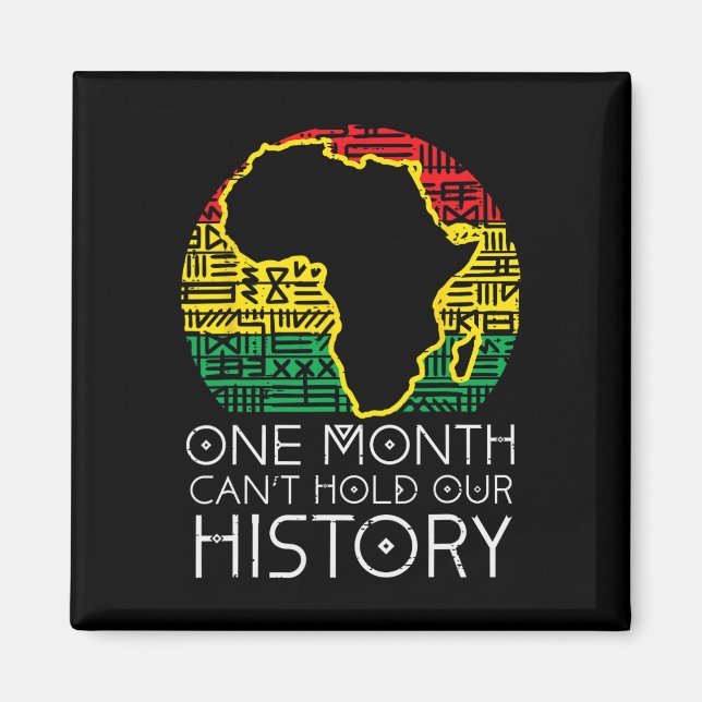 Imã Um Mês Não Pode Segurar Nossa História Pan-African (Frente)