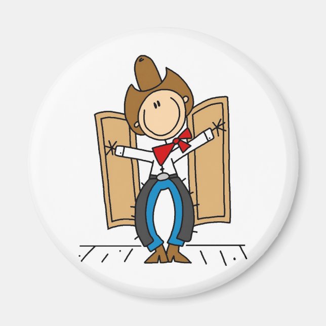 Imã Um Mídia de Entrada do Cowboy (Frente)