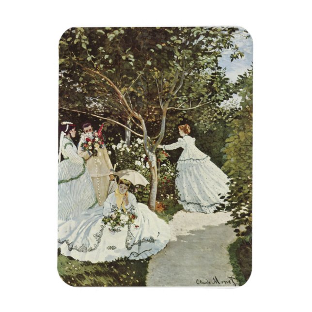 Ímã Um moinho de vento em Zaandam Claude Monet (Vertical)