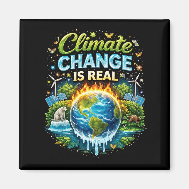 Imã Um Mundo em Aquecimento (Frente)