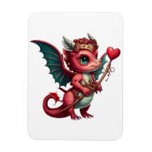Um Namorados de Dragão Vermelho