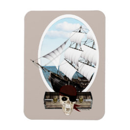Ímã Um navio pirata