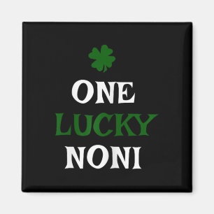 Imã Um Noni Sortudo Dia de São Patrício Irlandês Engra