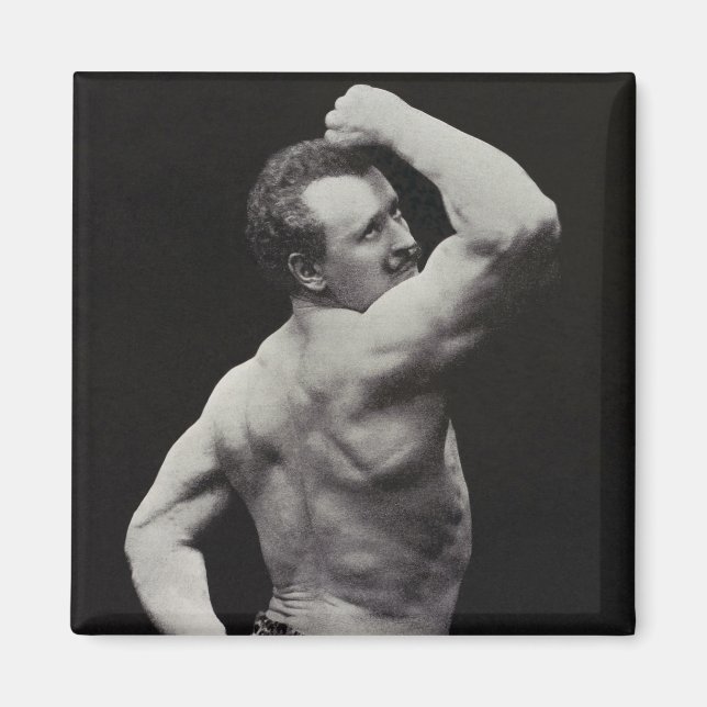 Imã Um novo impulso de StrongMen Eugen Sandow Bodybuil (Frente)