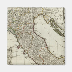 Imã Um novo mapa da Itália com as ilhas da Sicília