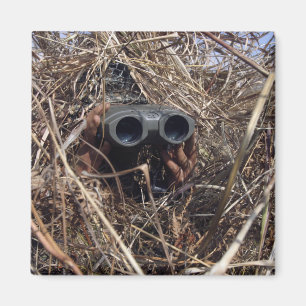 Imã Um observador do escuteiro pratica o techniqu 2 da