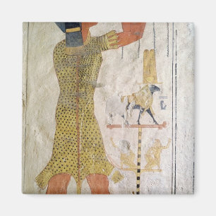 Imã Um padre de Inmutef que faz um oferecimento