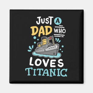Imã Um Pai Que Ama O Rms Titanic Barco De Cruzeiro Eng