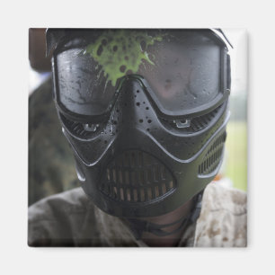 Imã Um paintball redondo