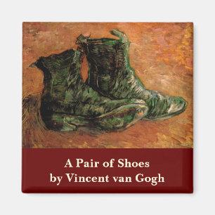 Imã Um Par de Sapatos por Vincent van Gogh