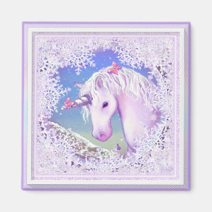 Imã Um paraíso e neve roxos