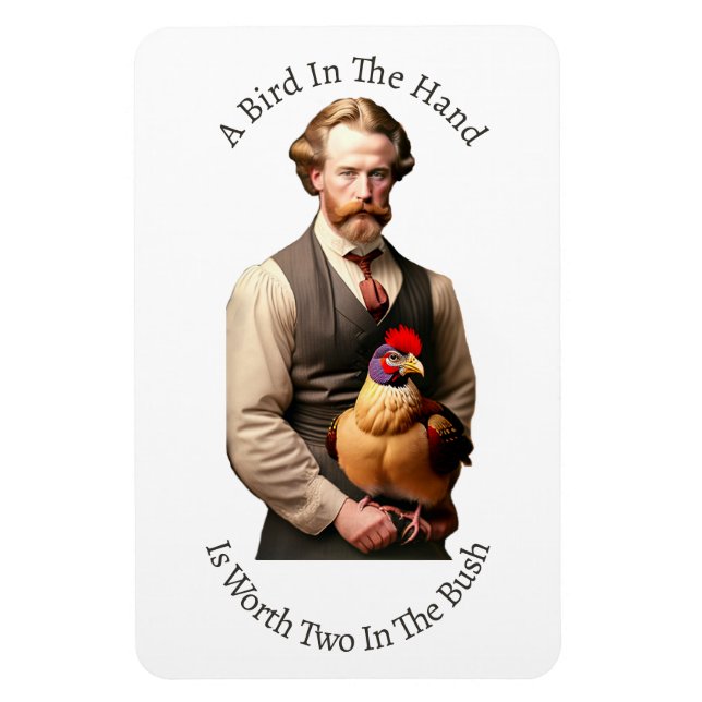 Ímã Um Pássaro Na Mão, O Magneto Flexível (Vertical)