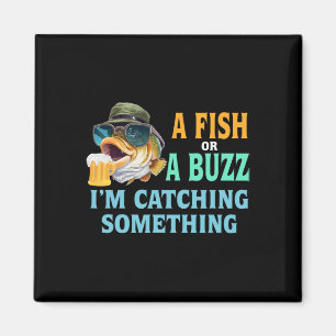 Imã Um peixe ou um zumbido, estou pegando algo pescand