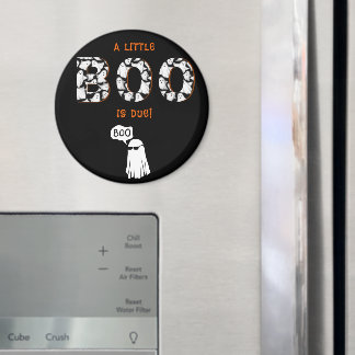 Imã Um Pequeno Boo é Devido Fantasma Assustador Chá de