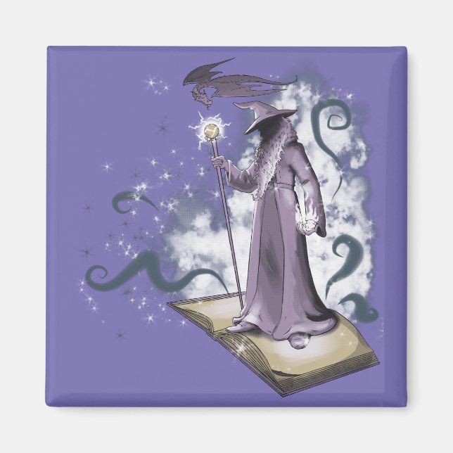 Imã Um Pequeno Magneto De Feitiçaria (Frente)