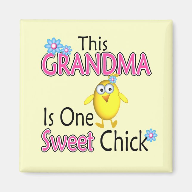 Imã Um Pintinho doce (Frente)