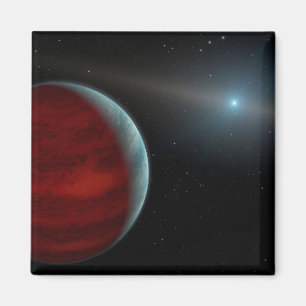 Imã Um Planeta Gigante A Gás Em Torno De Uma Estrela N