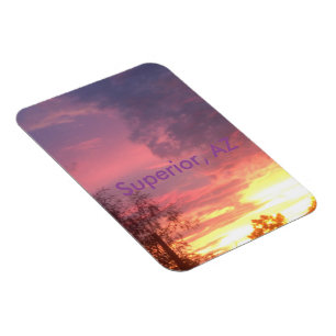 Ímã Um por do sol superior