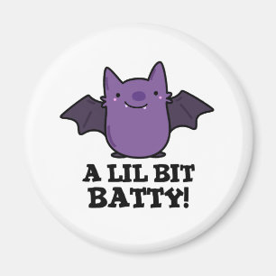 Imã Um Pouco Engraçado Bebê Bat Pun