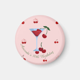 Imã Um Pouco Mais Velho Aniversário Cherrytini