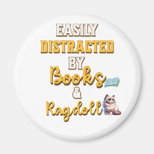 Imã Um presente fabuloso para aqueles que amam livros  (Frente)